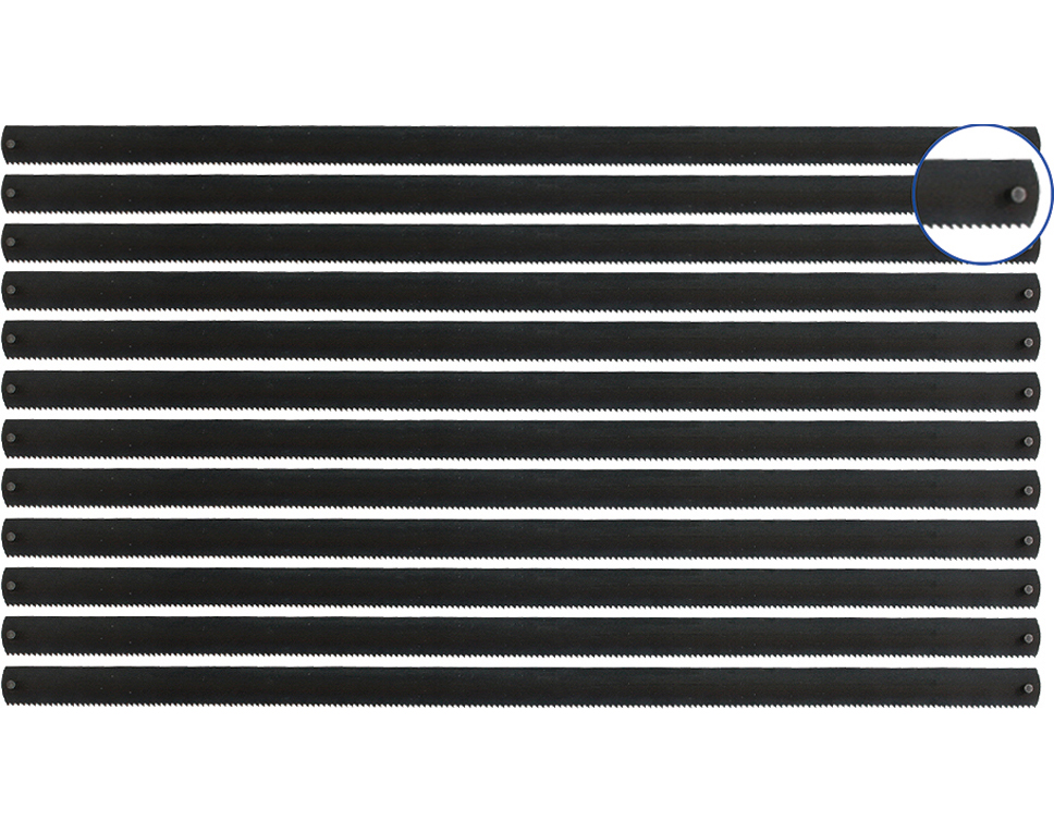 DONAU 12-12 - Lames de scie stylo 148 mm, (12x métal)  