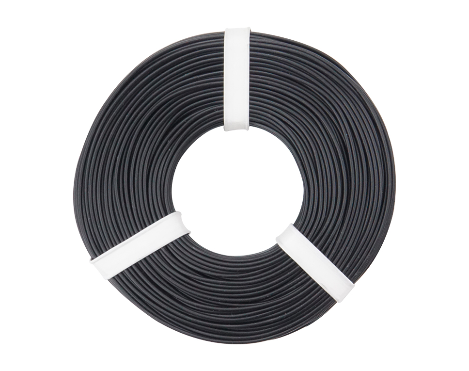 DONAU 125-051 - Toron de cuivre 0,25 mm² / 50 m / noir  