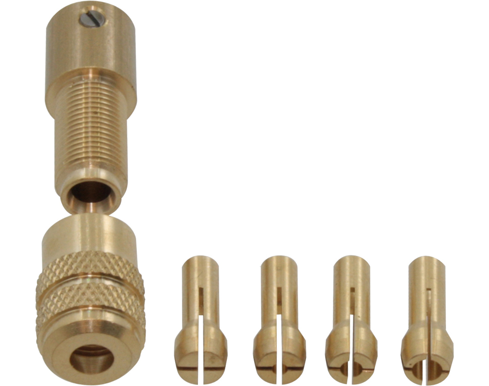 DONAU 1504 - Tête de forage + 4 pinces de serrage  