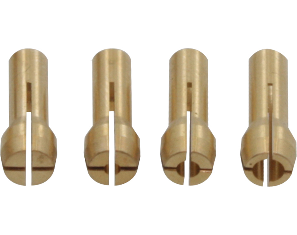 DONAU 1508 - 4 pinces de serrage pour Ø 0,3 - 3,2 mm  