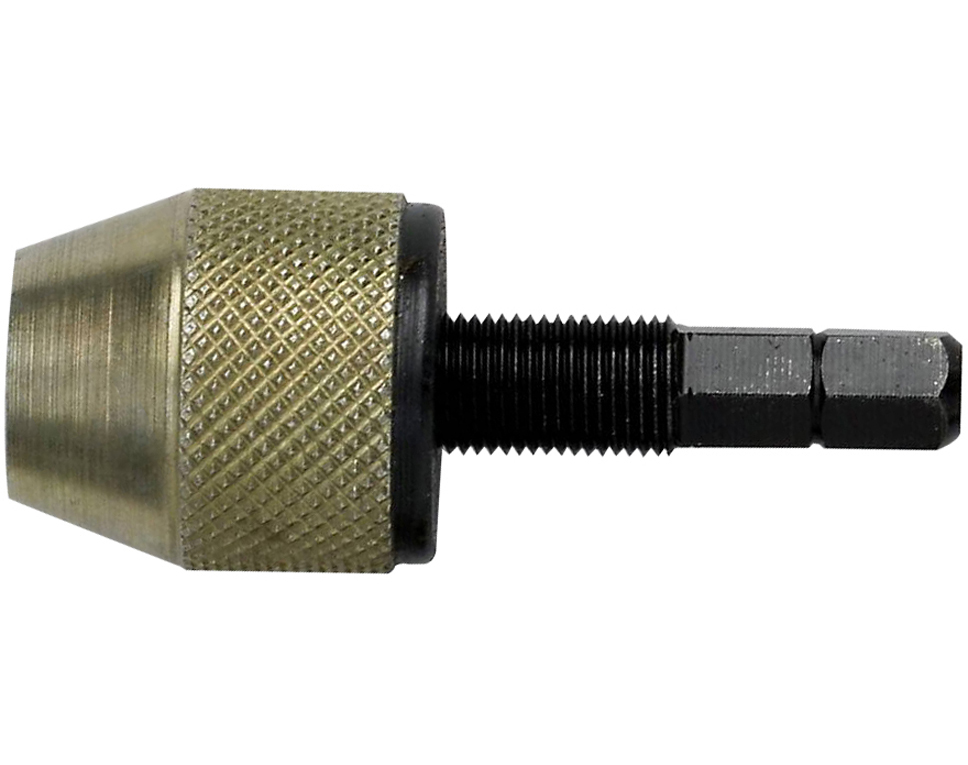 DONAU 1539 - Mandrin à serrage rapide Maxi jusqu'à 6 mm avec tige hexagonale 1/4 pouce  