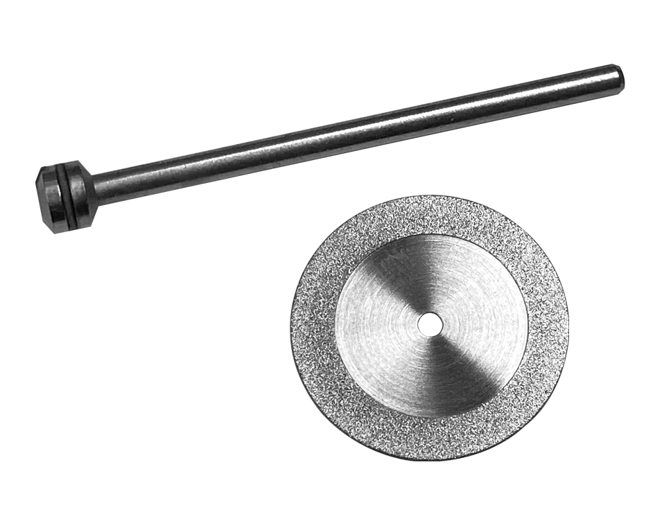 DONAU 1634 - Disque à tronçonner diamanté Ø 19 mm, épaisseur de coupe 0,3 mm  