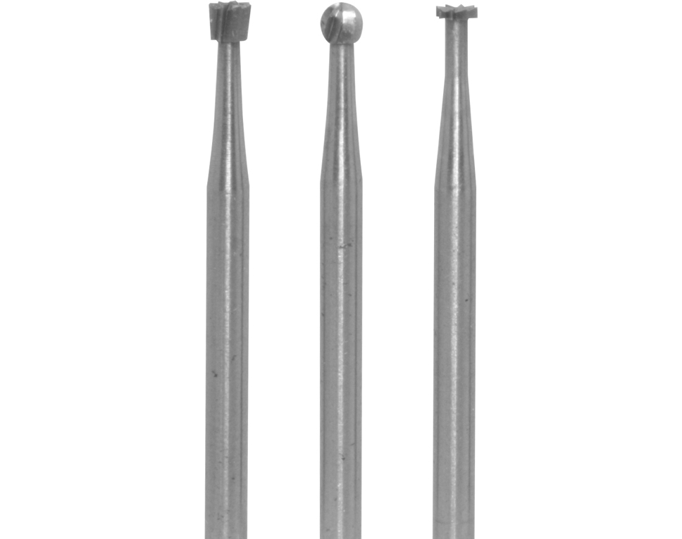 DONAU 1700 - 3 fraises différentes Ø 2,3 mm  