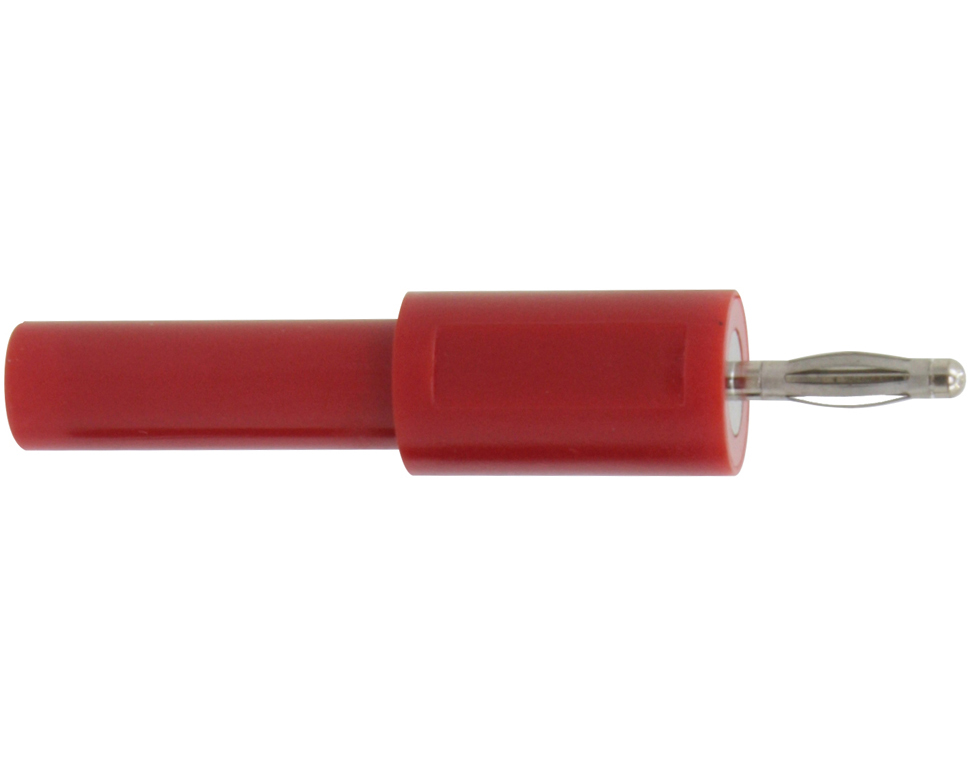 DONAU 200 - Adaptateur mâle 2 mm - femelle 4 mm rouge  