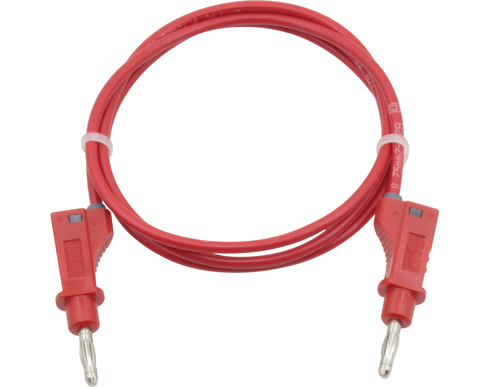 DONAU 2100 - Cordon de mesure PVC rouge  