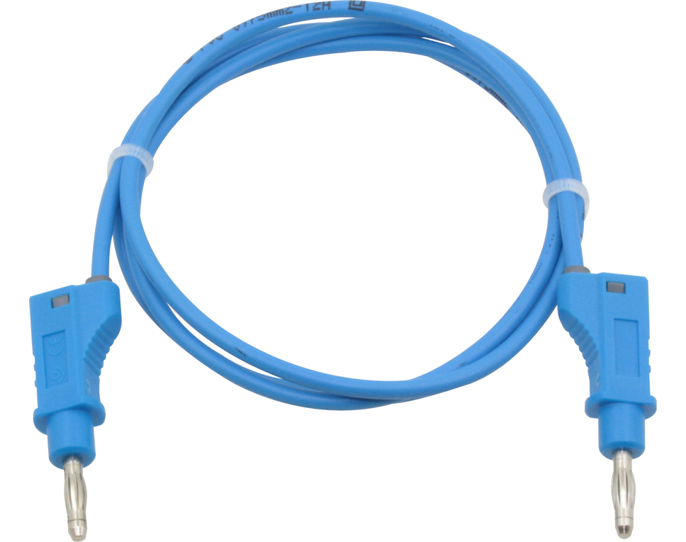 DONAU 2102 - Cordon de mesure PVC bleu  
