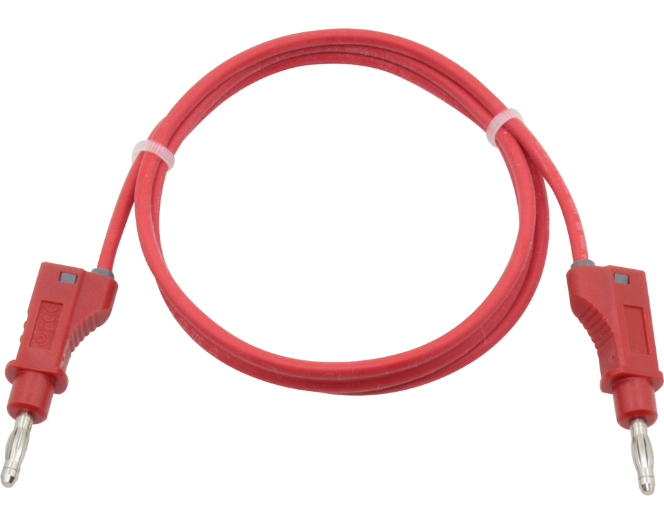 DONAU 2110 - Cordon de mesure en silicone rouge  