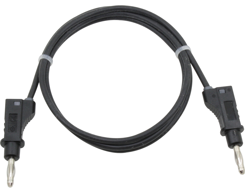 DONAU 2111 - Cordon de mesure en silicone noir  