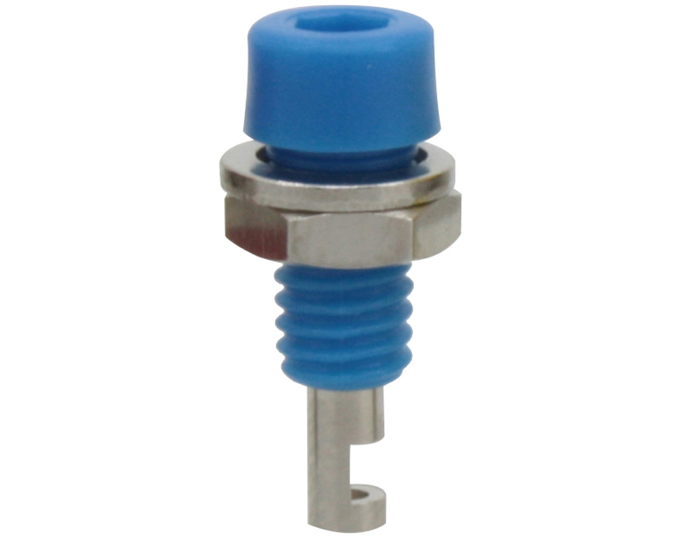 DONAU 222 - Douille miniature 2mm bleue  