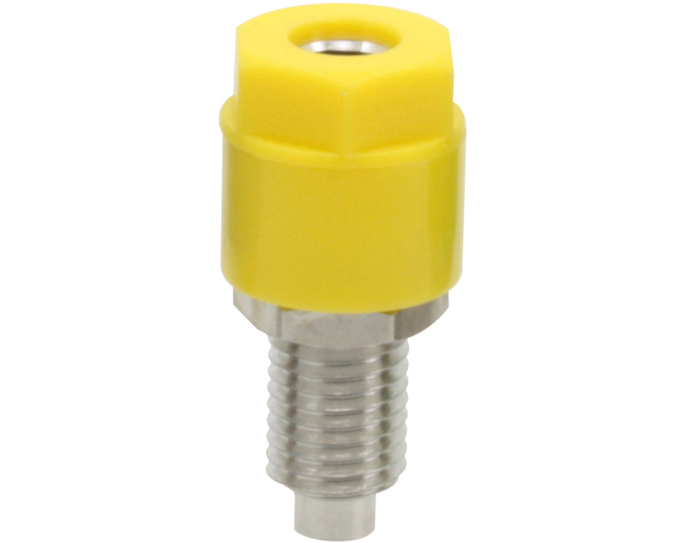 DONAU 3233 - Prise téléphonique 4mm jaune  