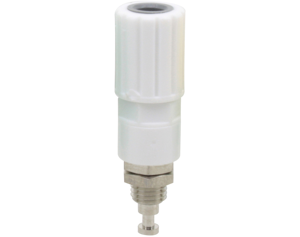 DONAU 3255 - Borne de pôle 4mm blanc  