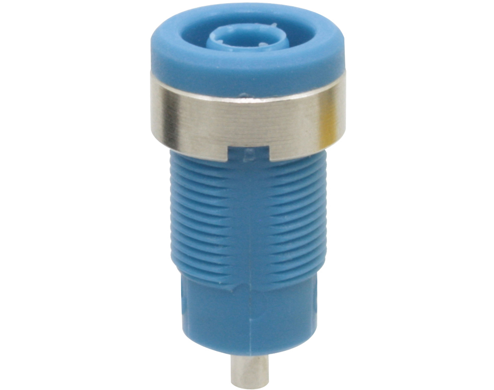 DONAU 3272 - Douille de sécurité 4mm bleue  