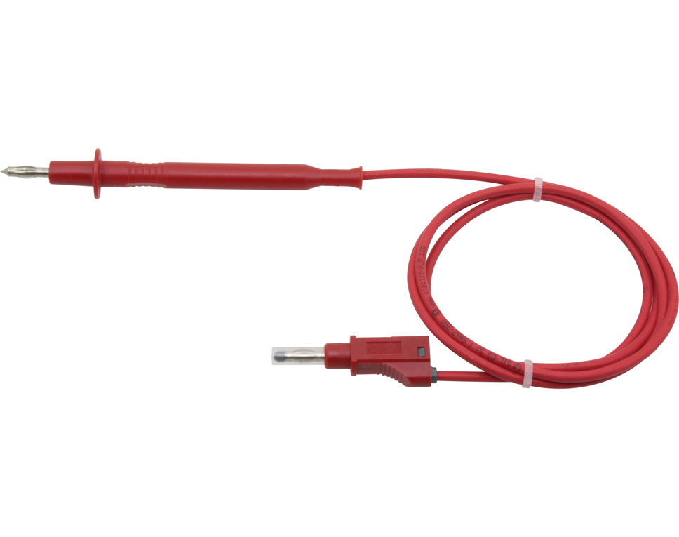 DONAU 4040 - Pointes de test Câble de mesure rouge  