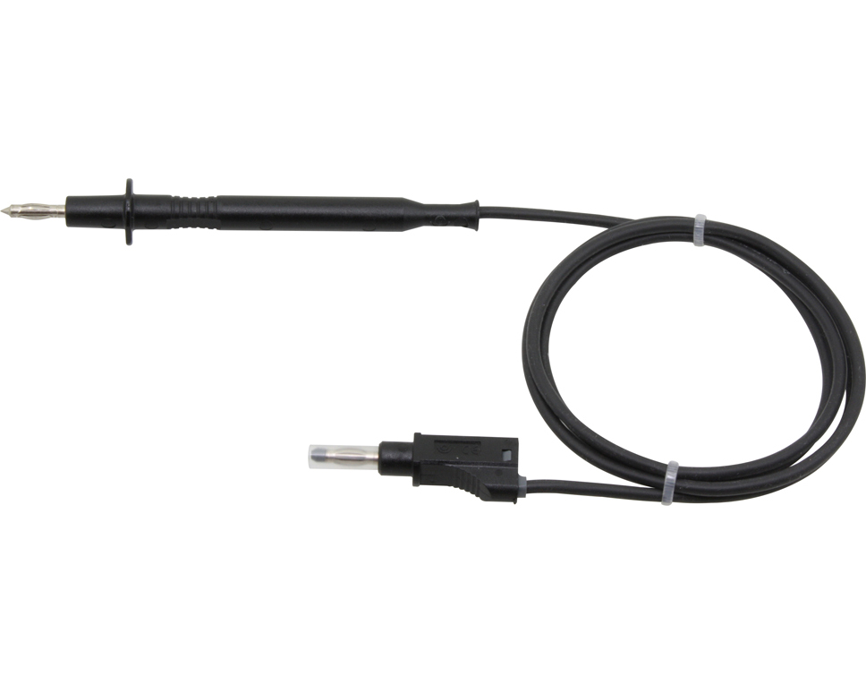 DONAU 4041 - Pointes de test Câble de mesure noir  