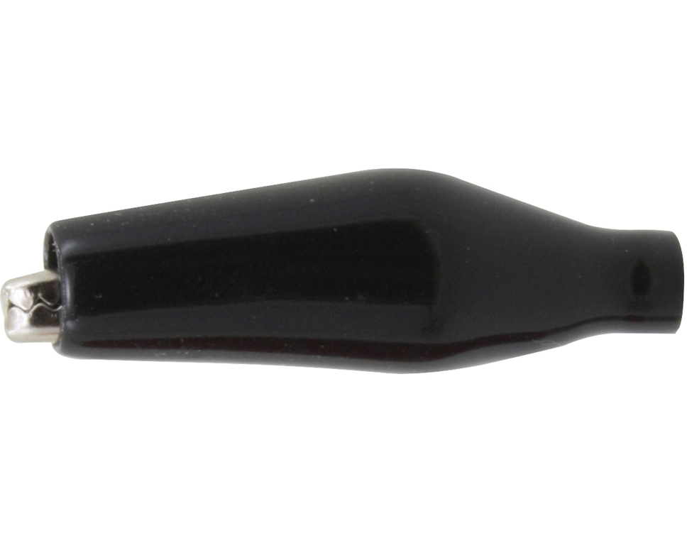 DONAU 5031 - Pince crocodile, isolée, noire  