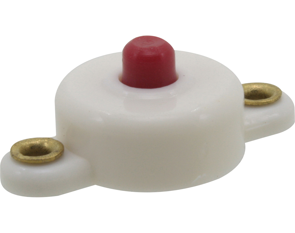 DONAU 761 - Bouton de sonnette rond (bouton-poussoir)  