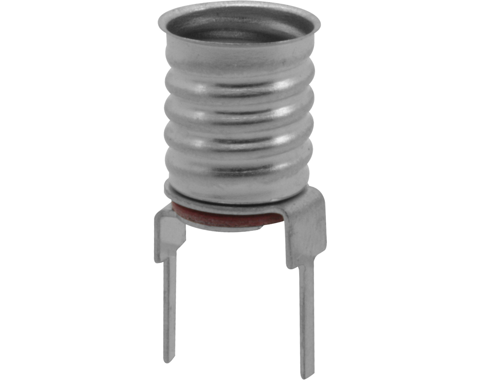 DONAU 782 - Douille de lampe E10 courant faible, pour circuits imprimés  