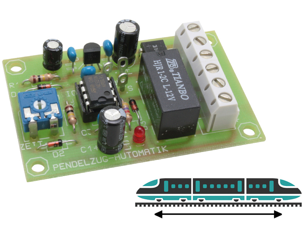 DONAU DM424 - Commande de trains navettes pour chemins de fer DC  