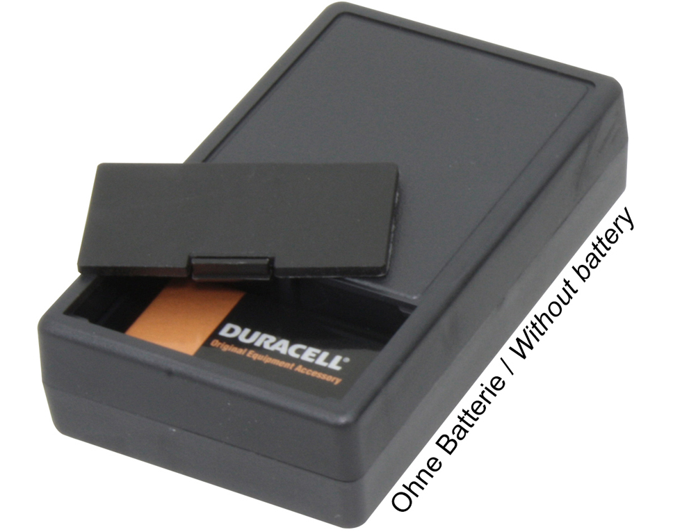 DONAU G01B - Boîtier en PVC avec compartiment à piles pour pile monobloc 9V  