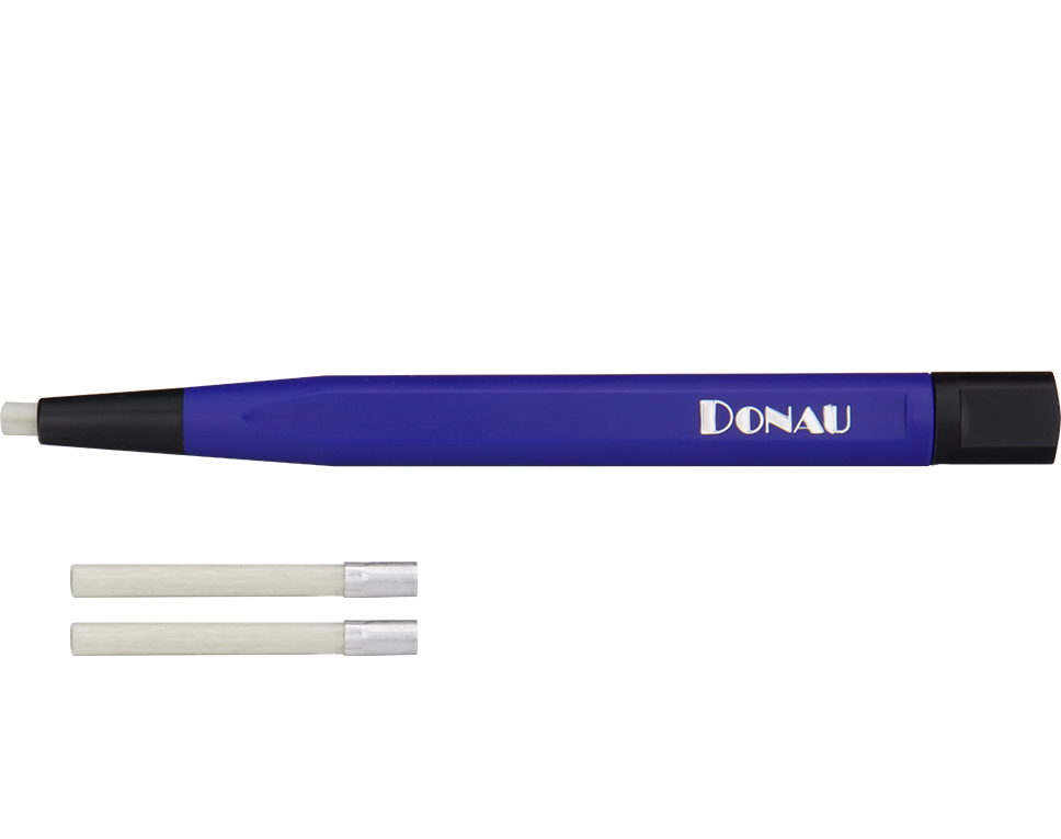 DONAU GP3 - Set de gommes pour verre avec 2 pinceaux de rechange Ø 4 mm  