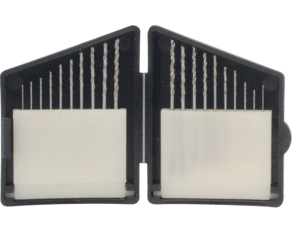 DONAU HSS200 - Jeu de forets HSS 20 pcs. Ø 0,3 - 1,2 mm  