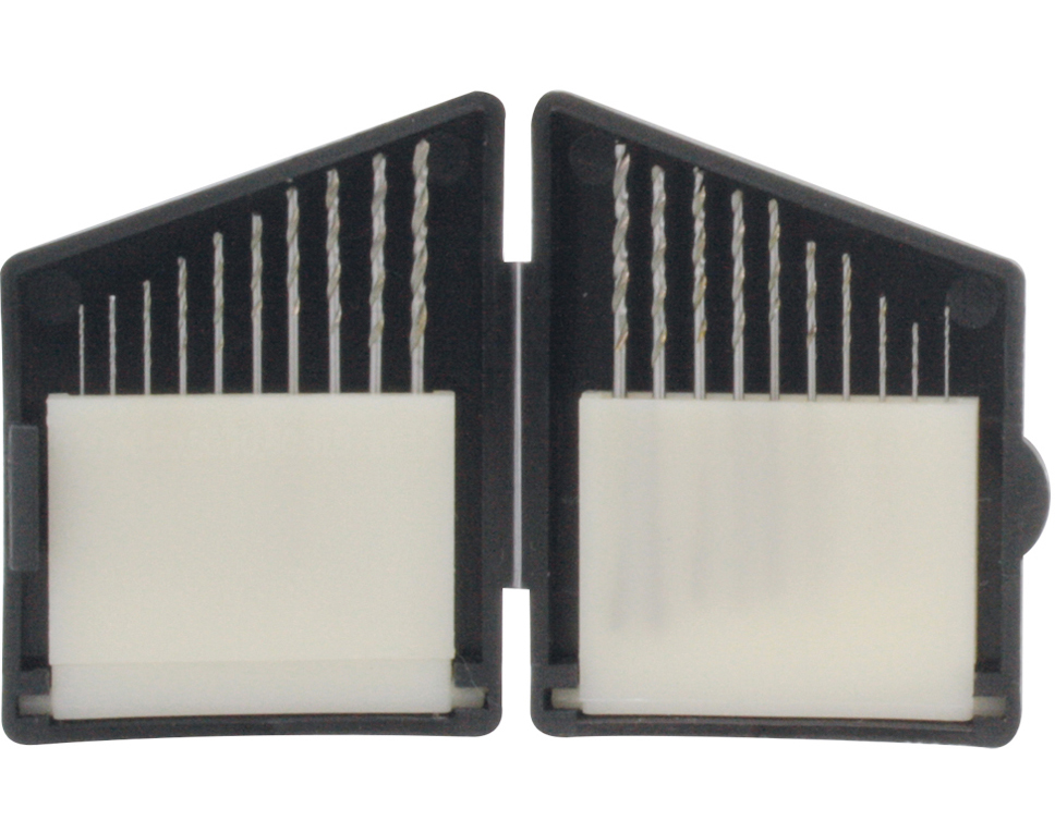 DONAU HSS200 - Jeu de forets HSS 20 pcs. Ø 0,3 - 1,2 mm  
