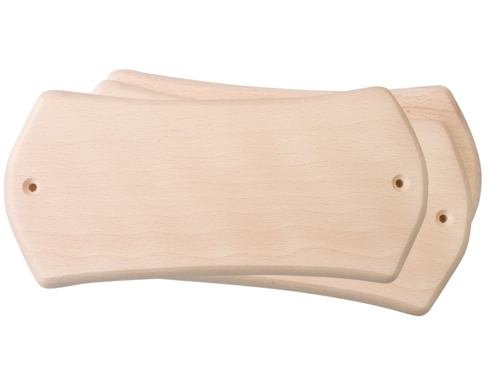 DONAU M326 - 3 plaques de porte, 230 x 105 x 12 mm  