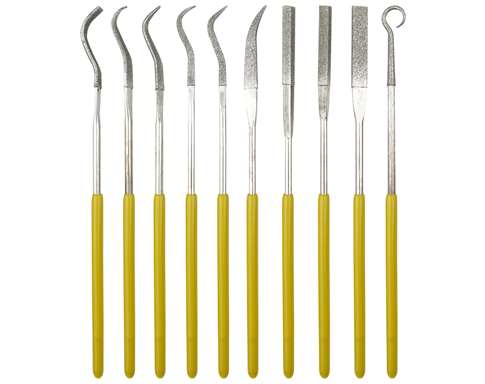 DONAU M52 - Diamant - Limes aiguille spéciales 10 pcs.  