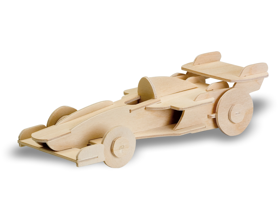 DONAU M850-11 - Kit de construction en bois voiture de course  