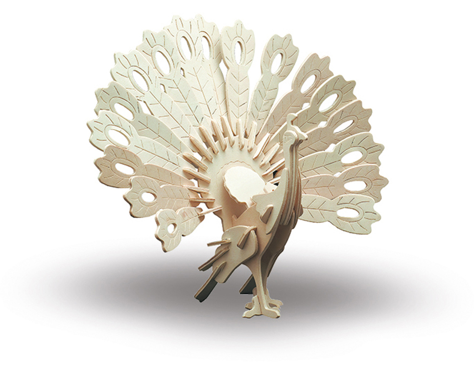 DONAU M852-1 - Kit de construction en bois paon  