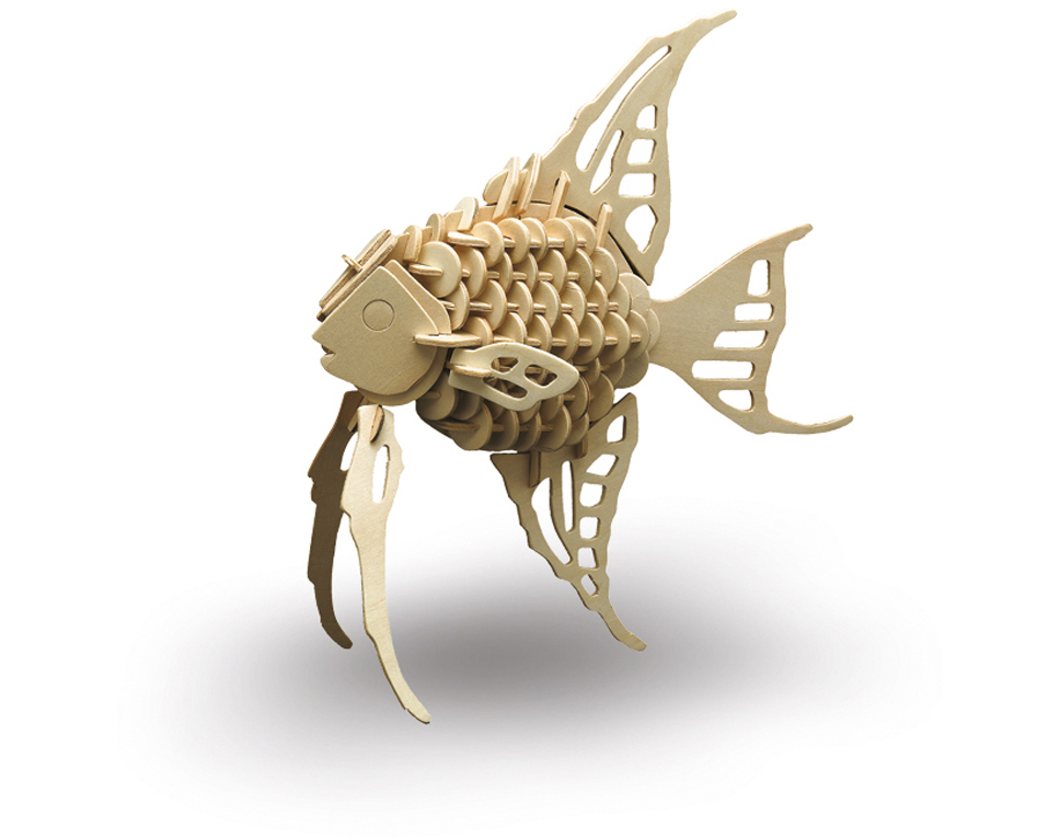 DONAU M852-2 - Kit de construction en bois poisson  