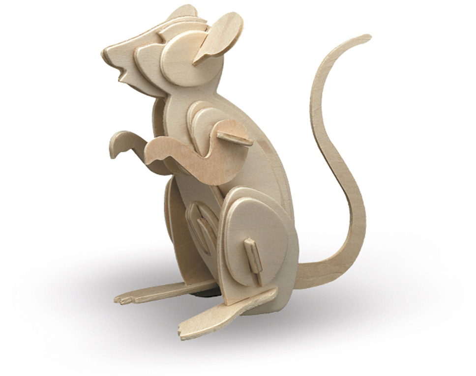 DONAU M852-3 - Kit de construction en bois souris  