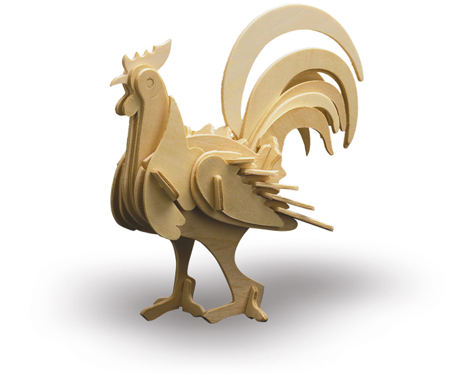 DONAU M860-1 - Kit de construction en bois Coq  