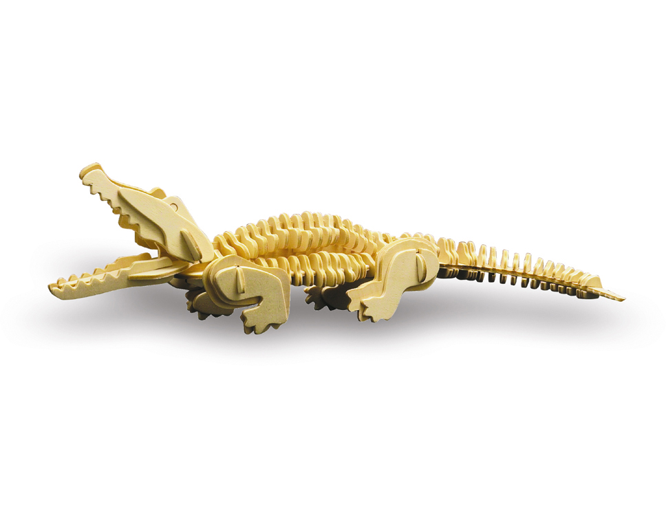 DONAU M860-3 - Kit de construction en bois crocodile  