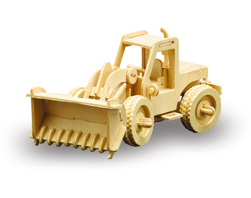 DONAU M863-6 - Kit de construction en bois pour chargeuse sur pneus  