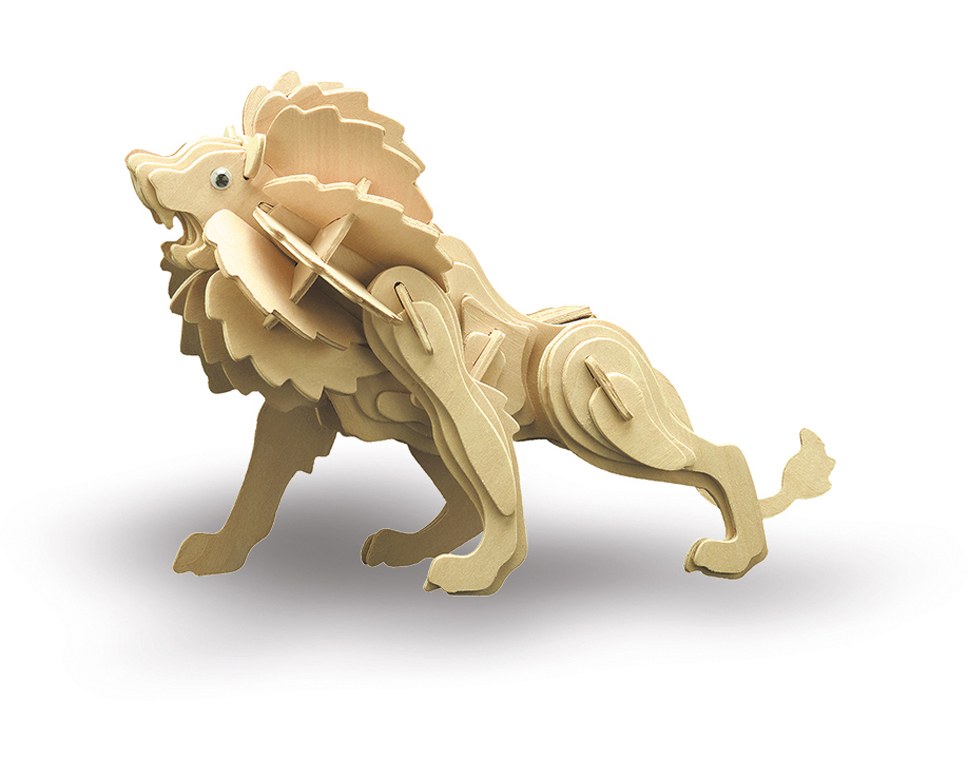DONAU M871-1 - Kit de construction en bois lion  