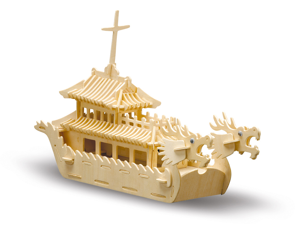 DONAU M875 - Kit de construction en bois bateau-dragon  