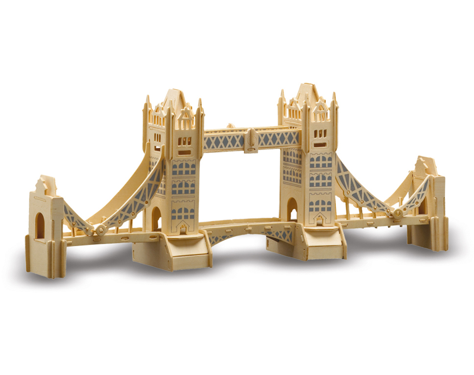 DONAU M884 - Kit de construction en bois London Tower Bridge  