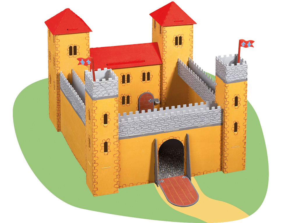 DONAU M887 - Château fort en bois  