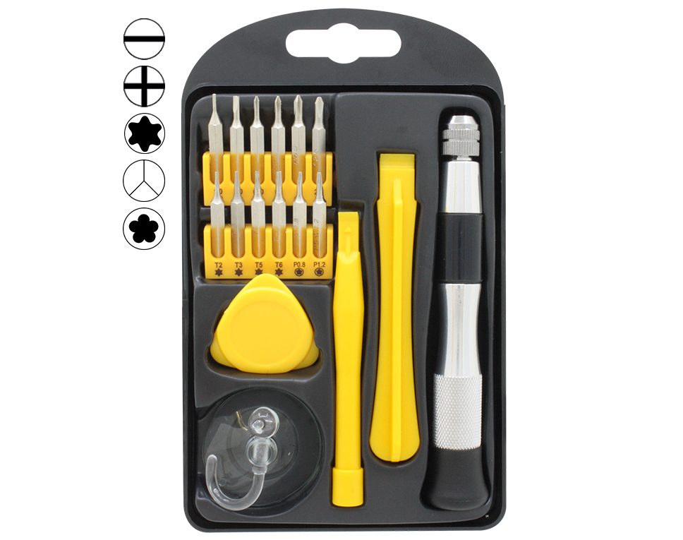 DONAU MBS16 - Kit de réparation pour téléphone portable 17 pcs.  