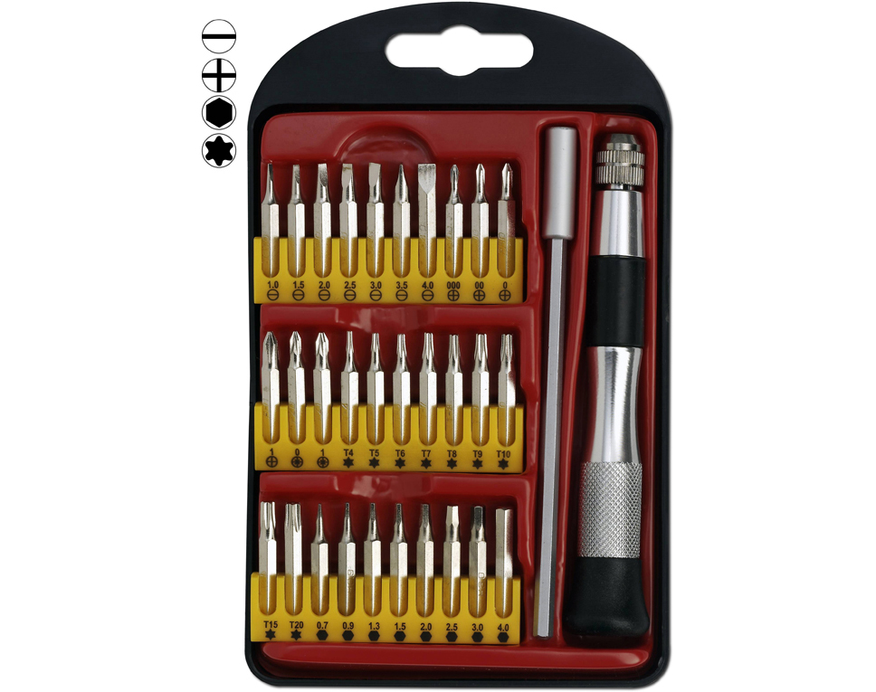 DONAU MBS30 - Mini Bit Set 30 pcs.  