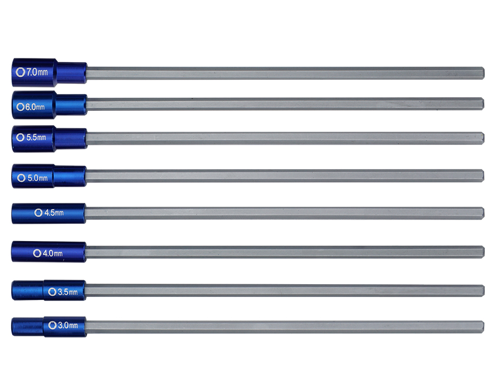 DONAU MBS86 - Assortiment de mini-embouts Clé à douille 8 pces  