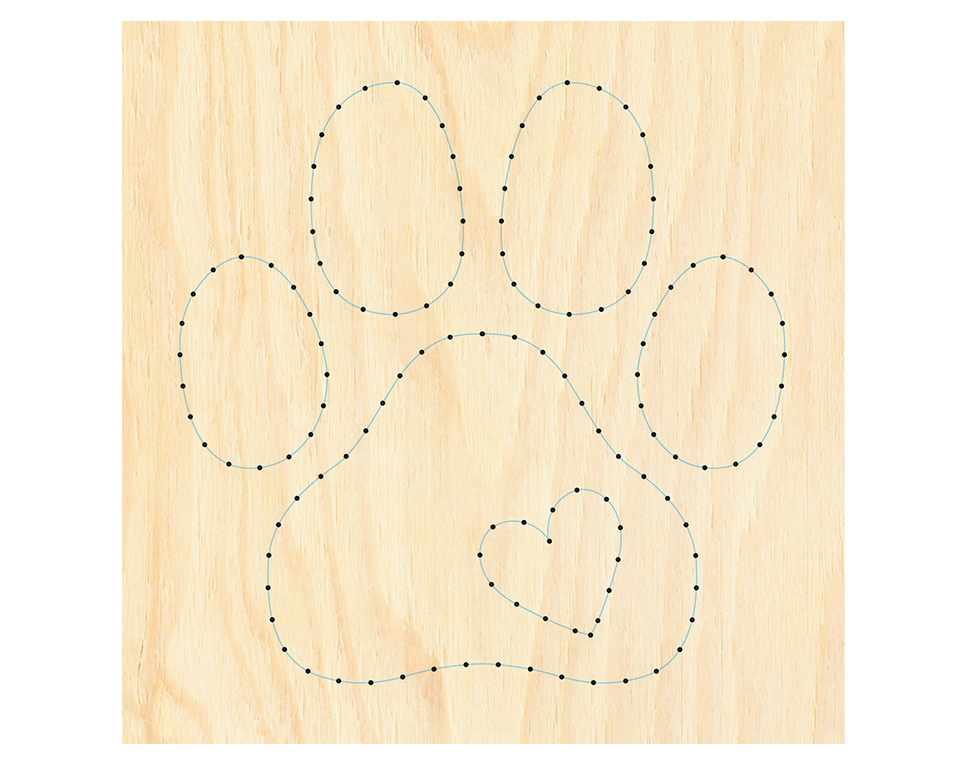 DONAU M-NB2 - Tableau à clous Patte  