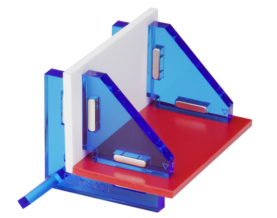 DONAU MW090 - Jeu d'équerres magnétiques 90° pour le modélisme  