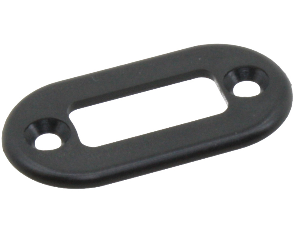 DONAU NE11 - Cache pour prise mâle + femelle haute intensité noir  