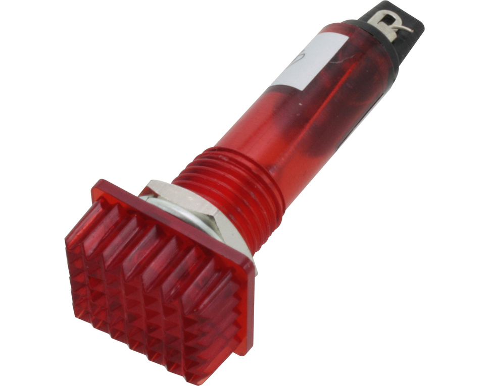 DONAU NSL220 - Lampe de signalisation à néon, éclairée en rouge  