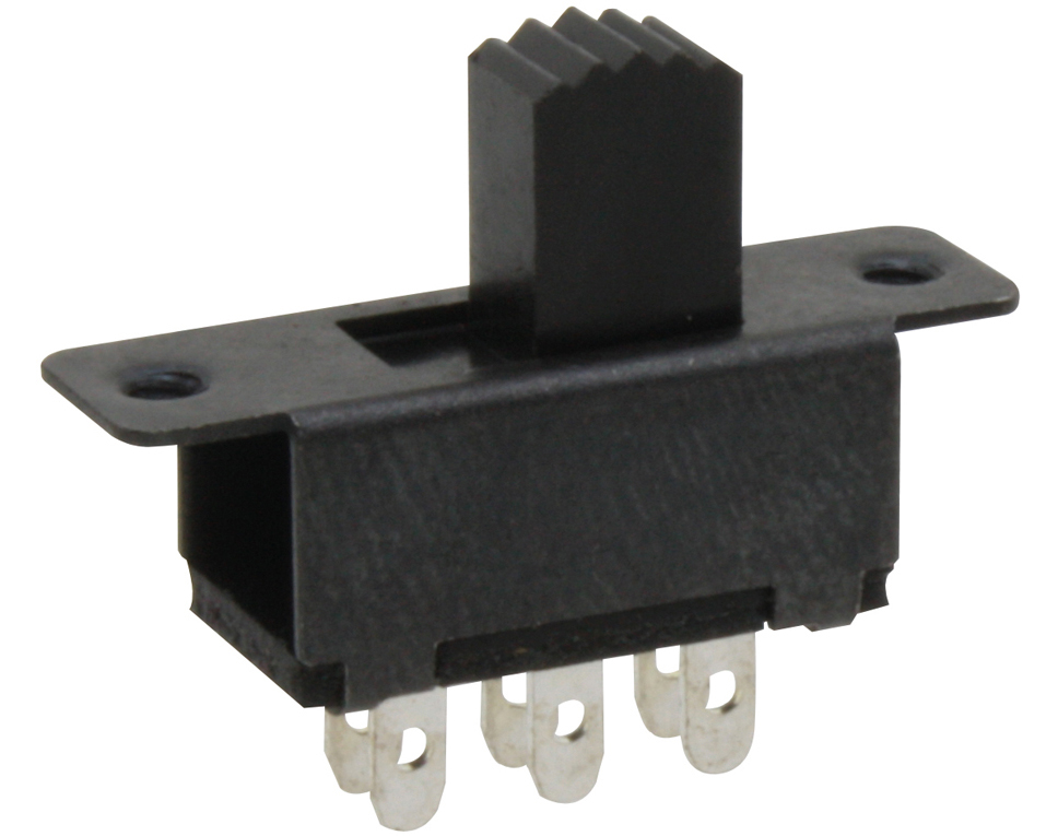 DONAU SS3 - Interrupteur à glissière, ON-ON, 23 mm  