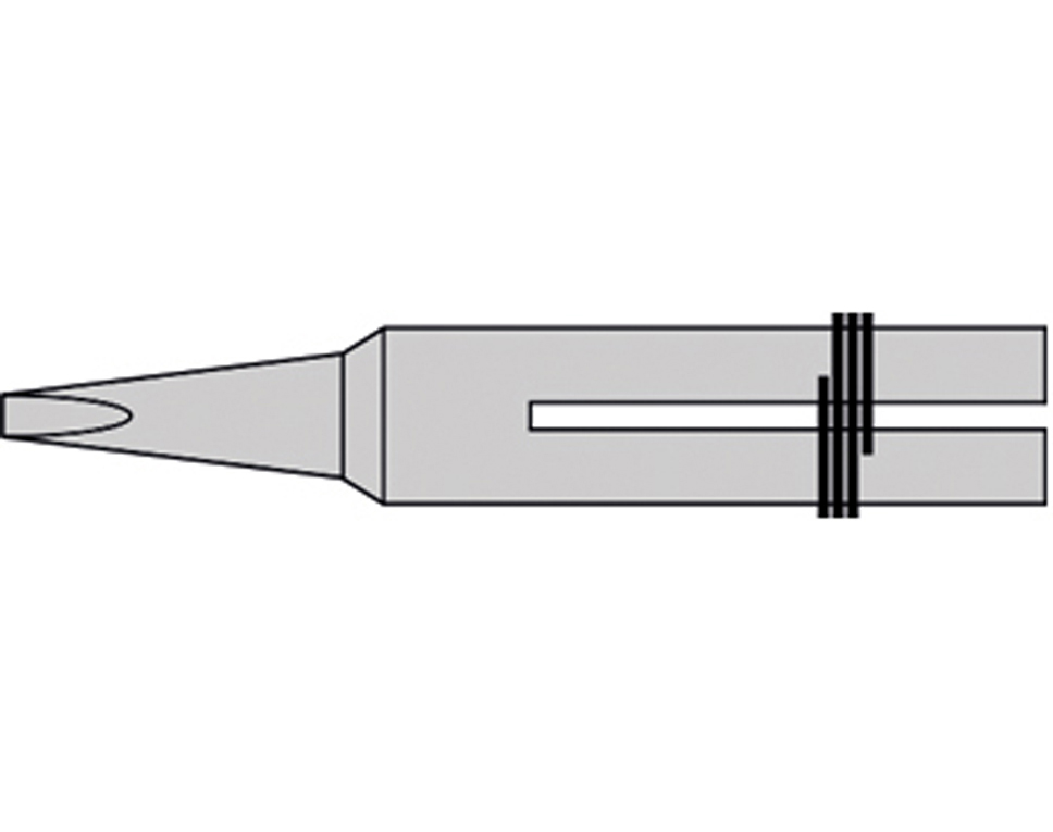 DONAU ST80156 - Panne à souder Longlife Premium - forme burin 2,2 mm  