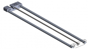 Rallonge de banc KPZ-Zeller  pour autorail / ICE / TGV   etc (+ 415mm)