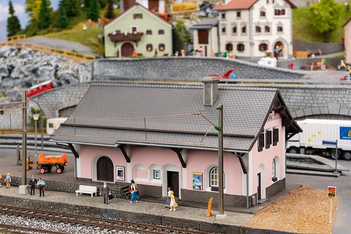 [Faller 110134  ] Faller 110134   H0  Gare de Lavin 400 x 148 x 115 mm